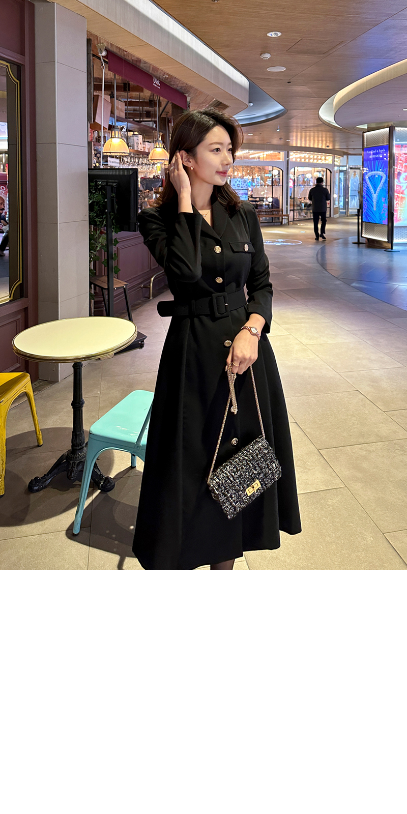 極美品✨ フェンディ チェック ワンピース ベルト 金ボタン