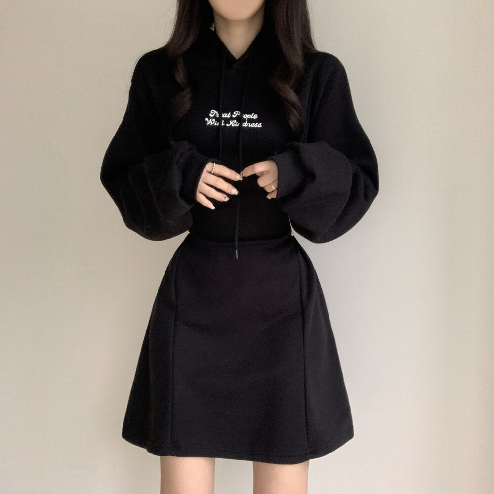 裏起毛ベルトパーカーワンピース | レディースファッション通販 - DHOLIC