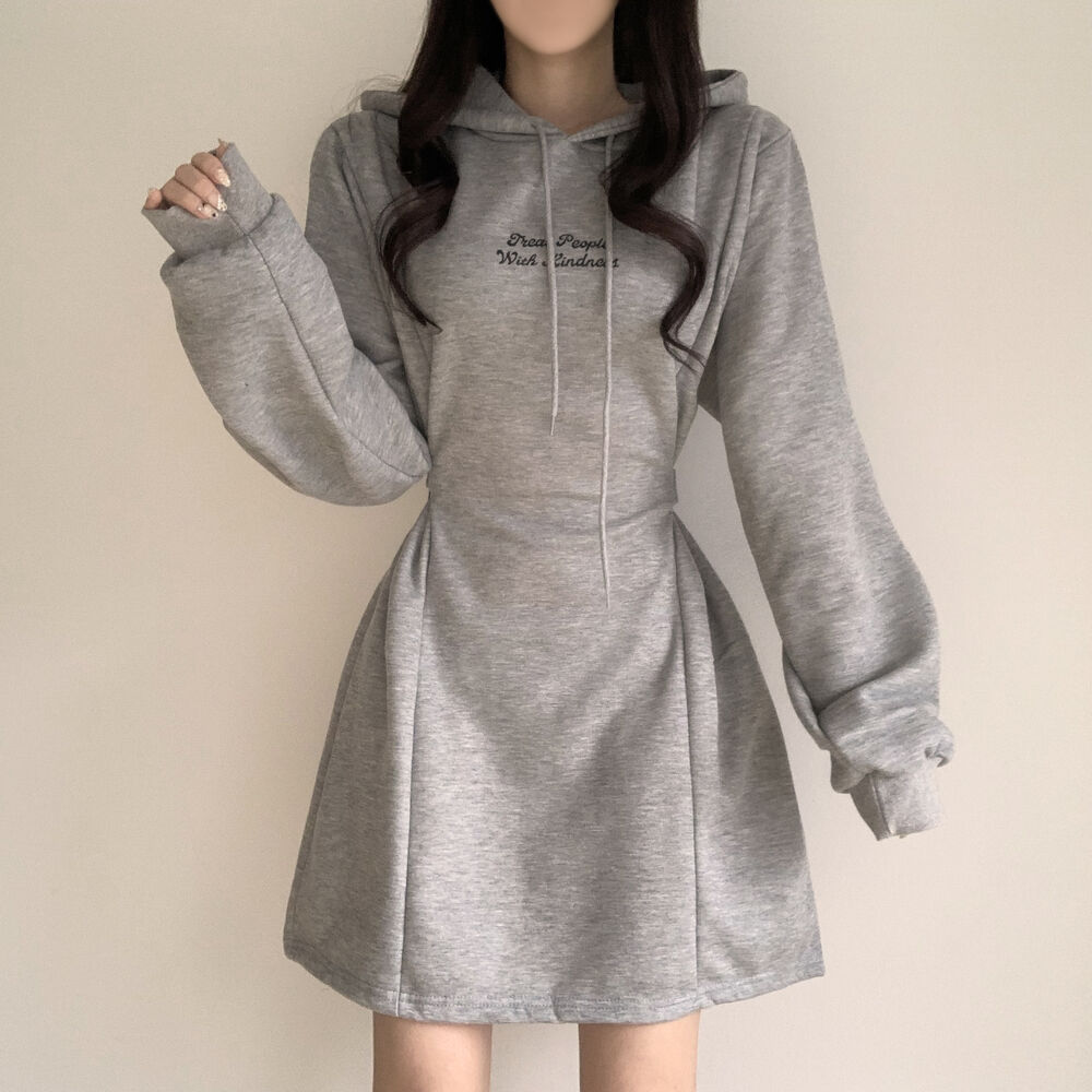 裏起毛ベルトパーカーワンピース | レディースファッション通販 - DHOLIC