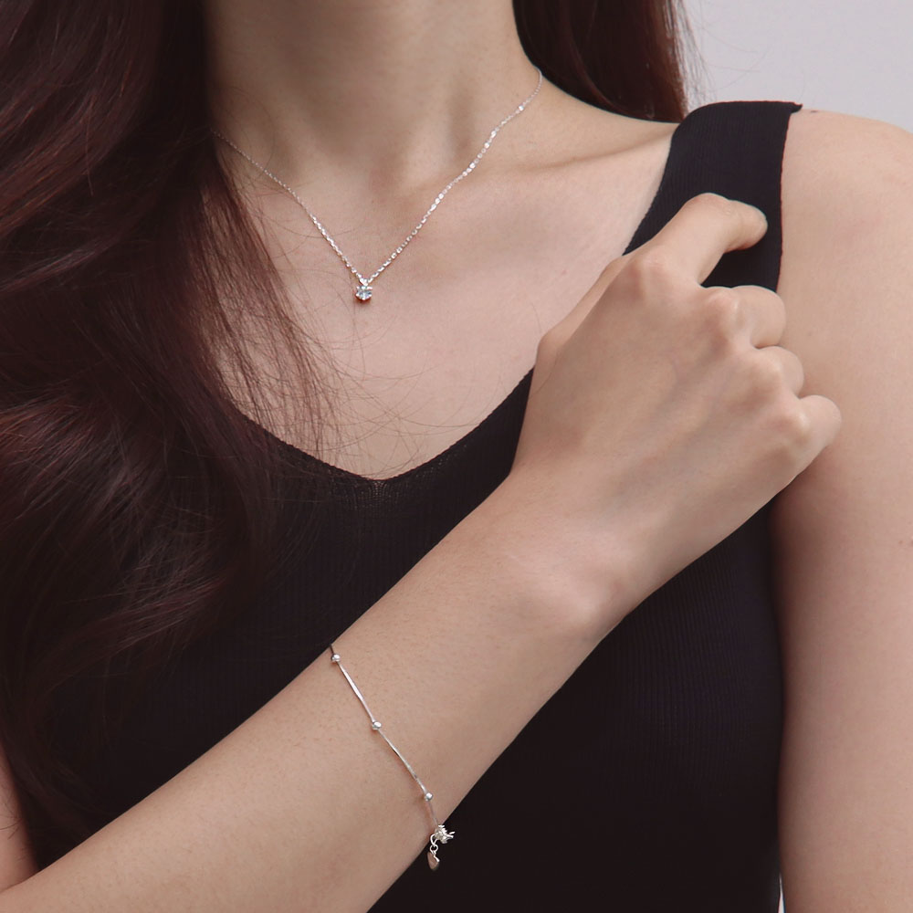 ※専用　シルバー ボールチェーン ブレスレット　ガリトラップ 925 シルバーボールチェーンブレス [bs187] | スタイルで探す