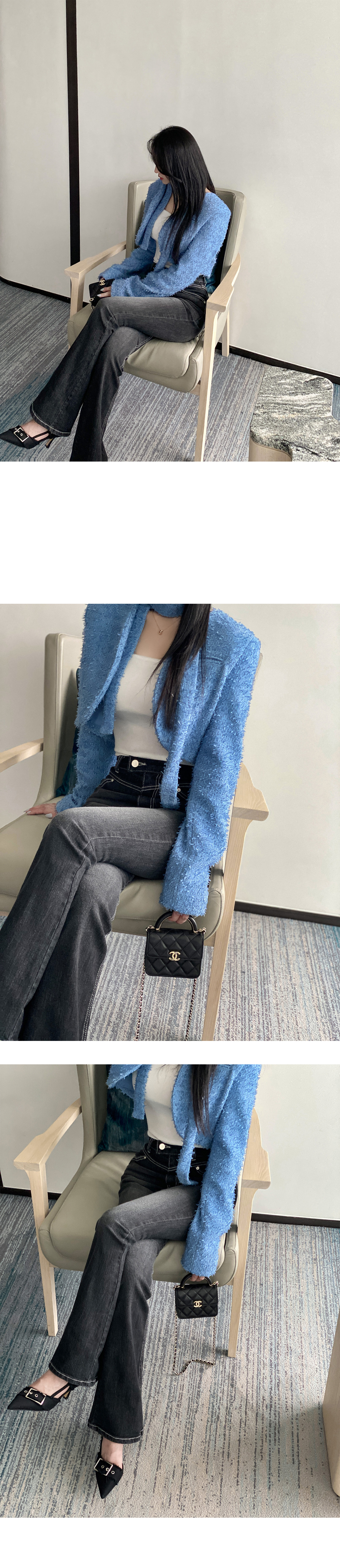 骨盤パッドステッチラインフレアデニムパンツ | レディース 骨盤パッドステッチラインフレアデニムパンツ | レディース