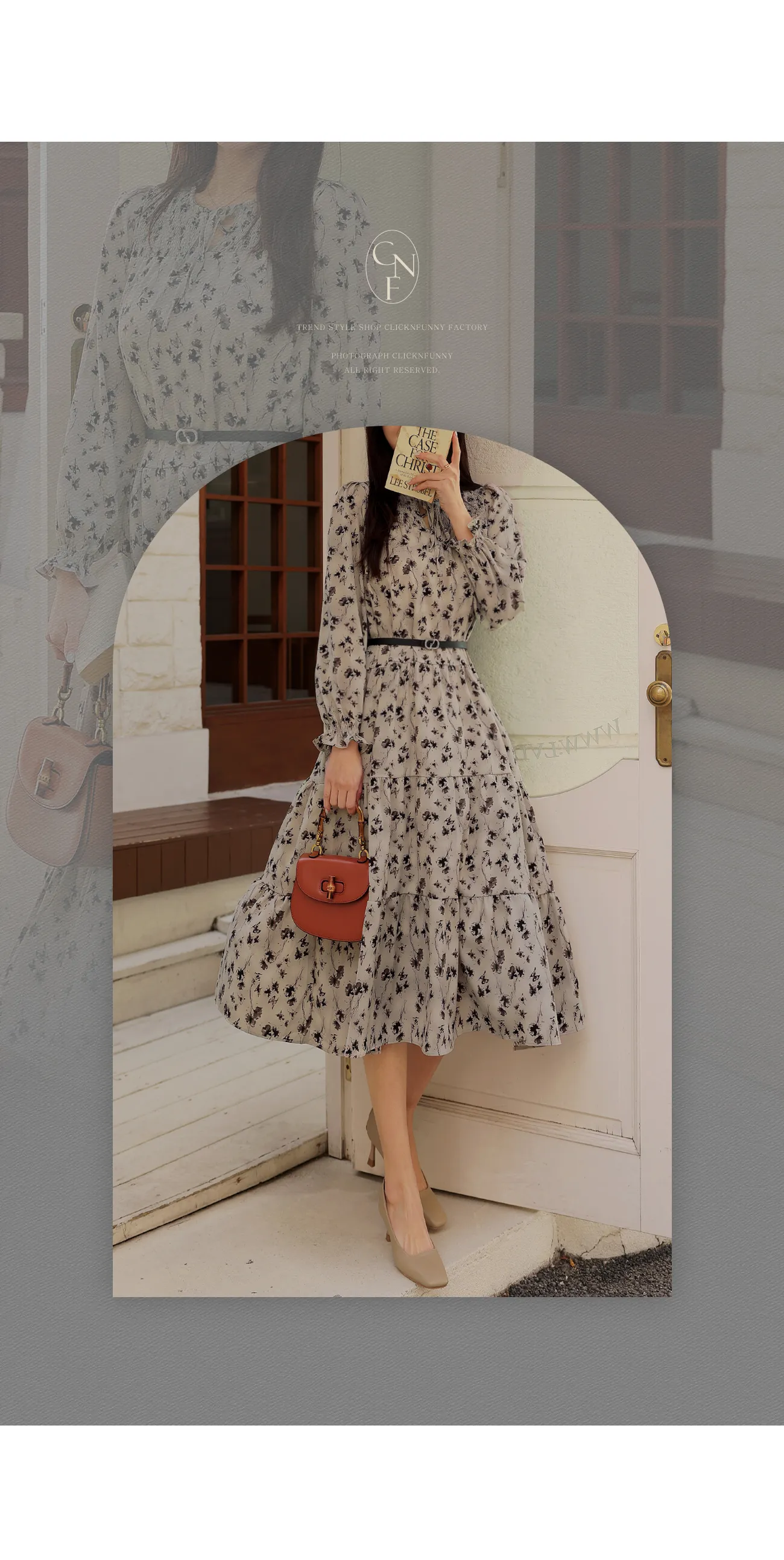 ディスパーク☆花柄ワンピース 中古品 言うまでもない 