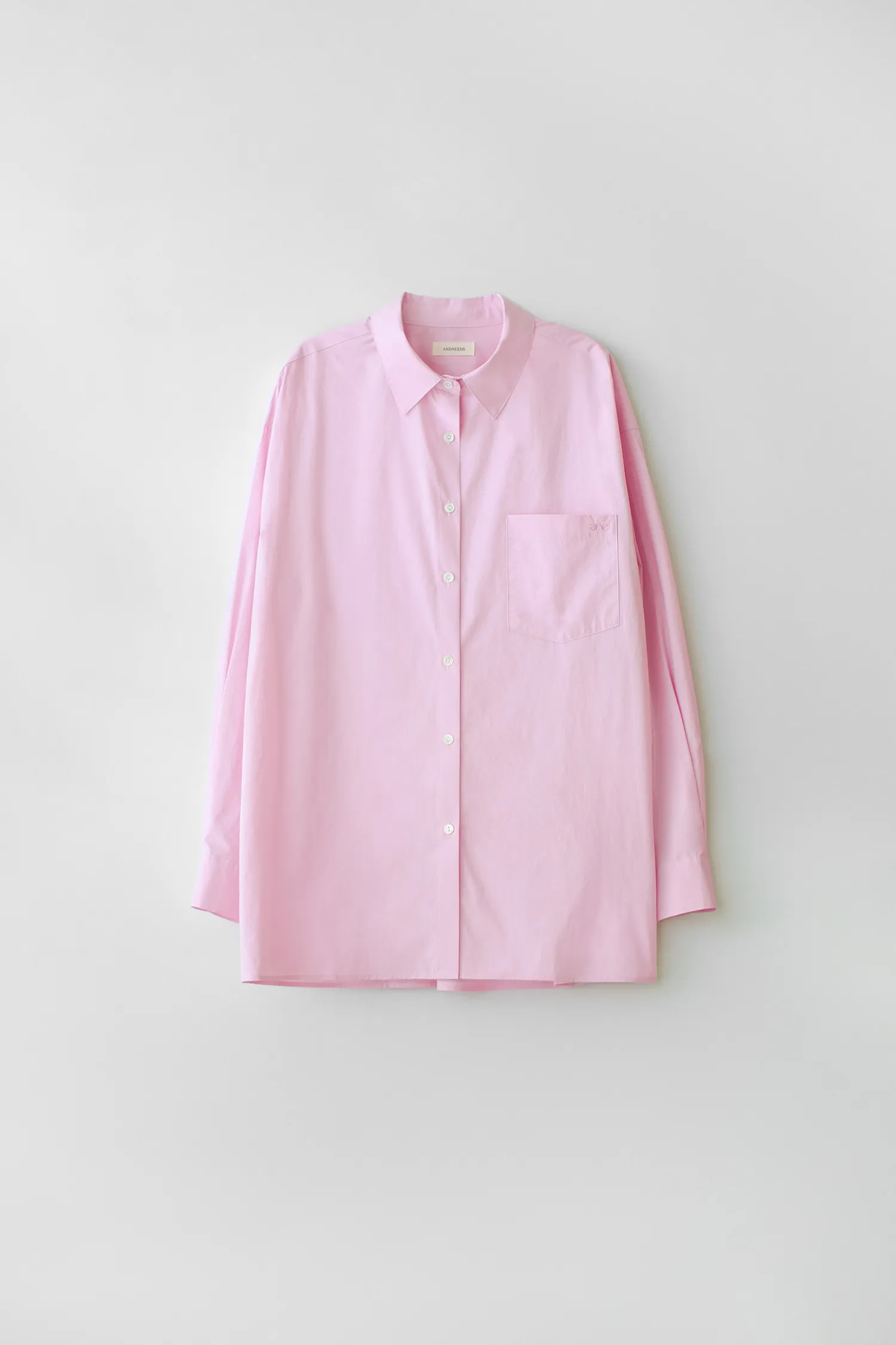 刺繍ポケットシャツ(pink) | レディースファッション通販 - DHOLIC