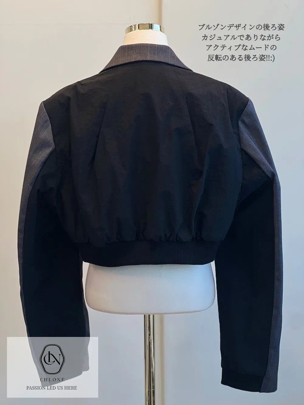 ジャケット チャコール 商品カラー画像-S3L10