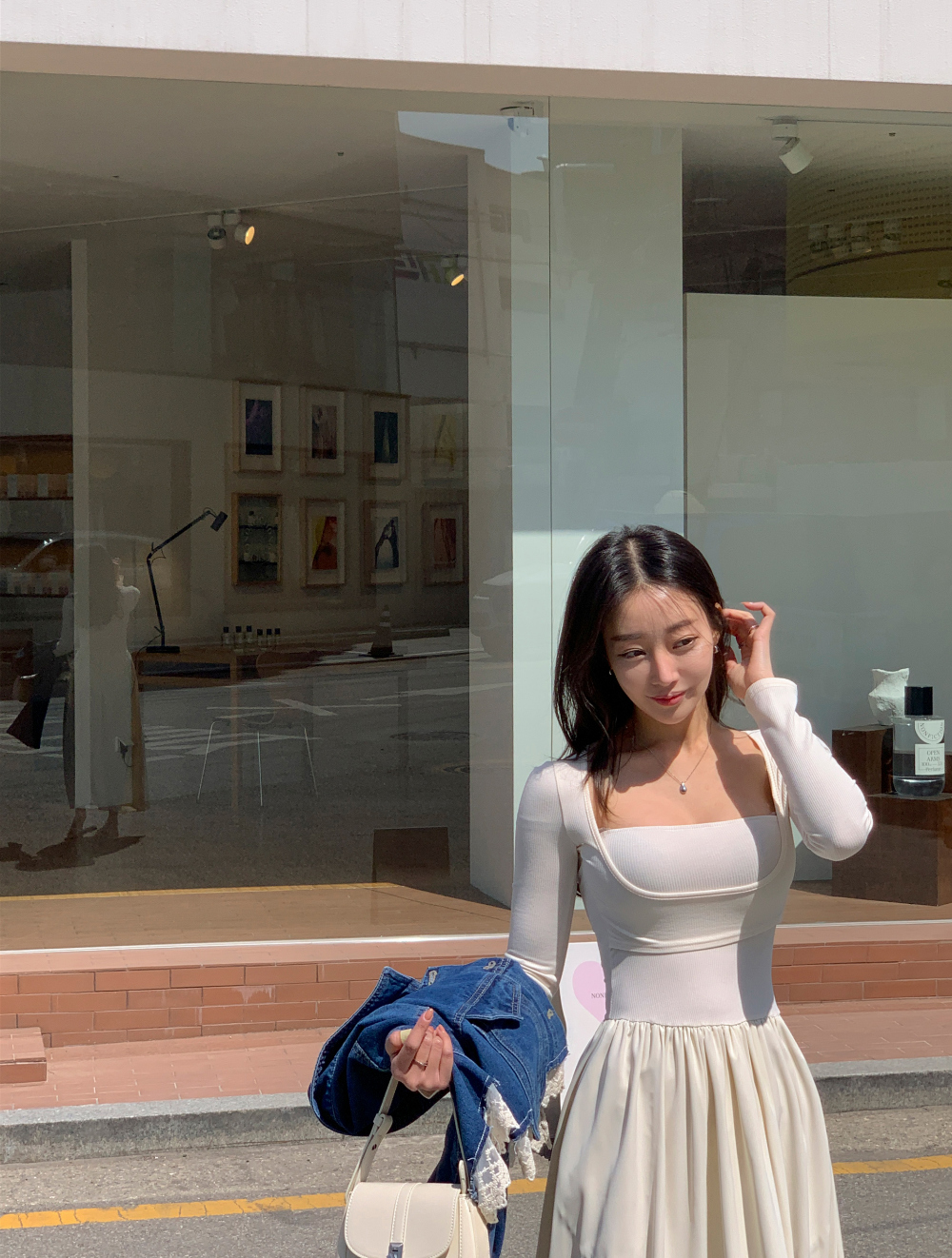 Dholic minsshopワイドカラークロップドデニムジャケット　Gジャン 1806537_23946124_k3.jpg