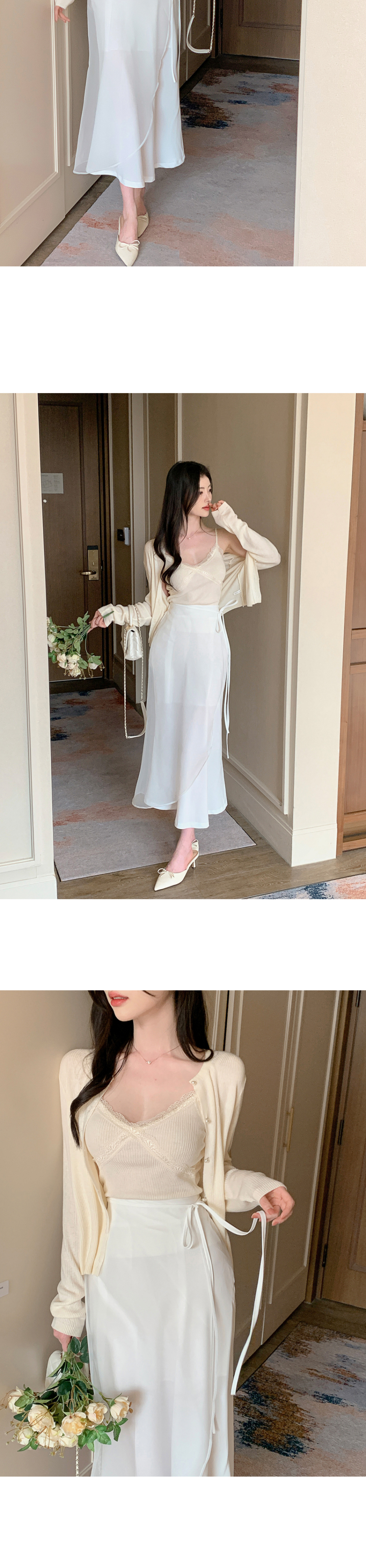 オーガンジーマーメイドスカート | レディースファッション通販 - DHOLIC