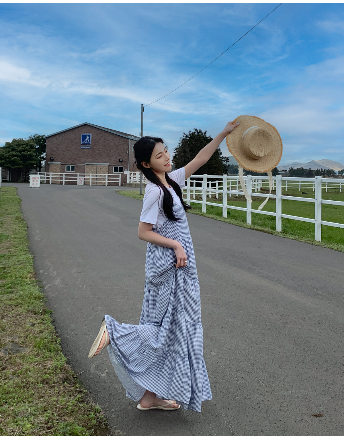 新品 トッコ ギンガムチェック ティアード ワンピース ● tocco closet（トッコ クローゼット）の「ウエストレース