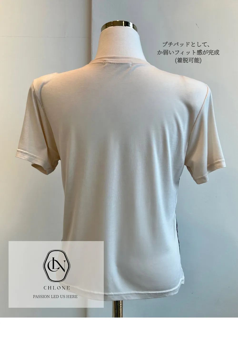 半袖Tシャツ オートミール 商品カラー画像-S8L4
