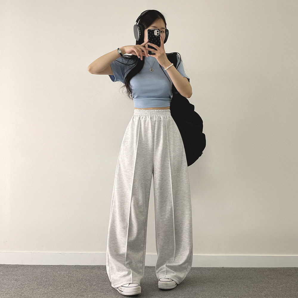 2TYPEセンターラインスウェットパンツ | レディースファッション通販