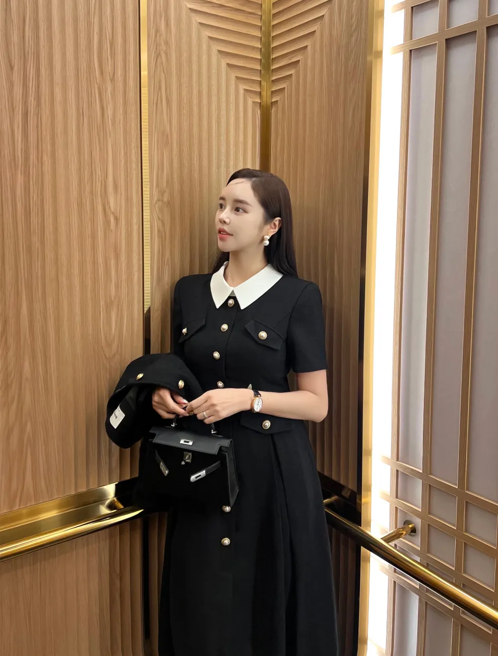 ロングドレス モデル画像-S6L11