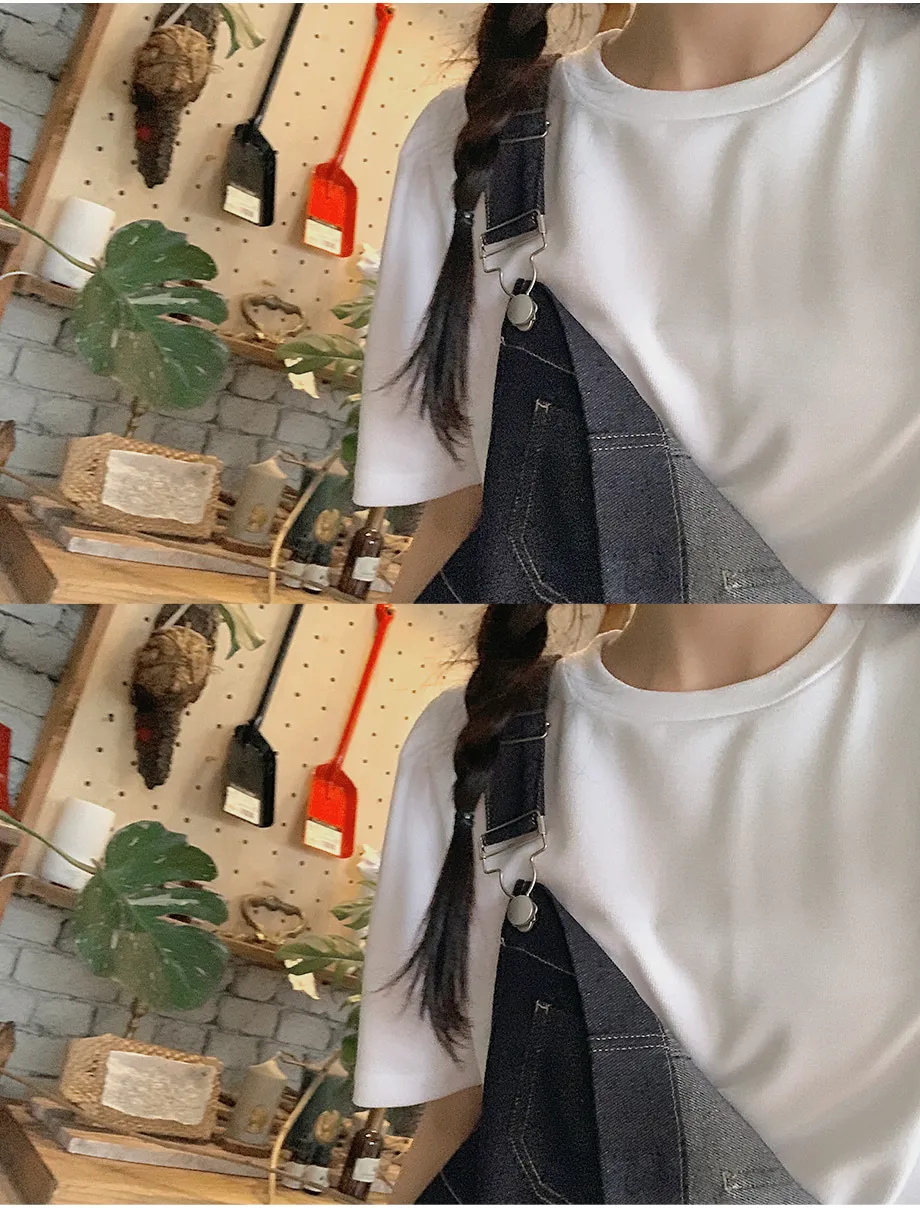 リリエンコ ラウンドネックパフシャリング半袖Tシャツ