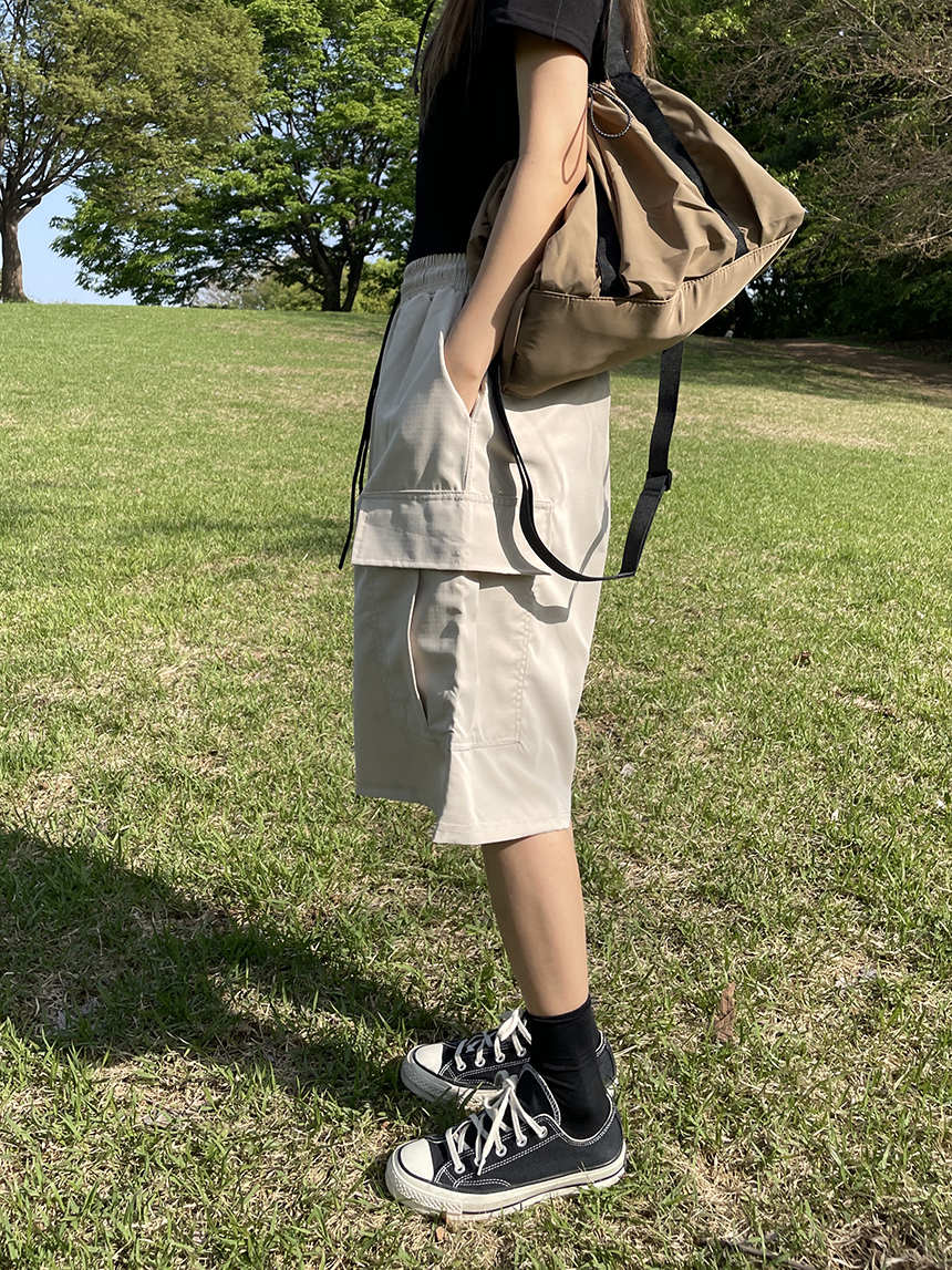 ワイドカーゴハーフパンツ | レディースファッション通販 - DHOLIC