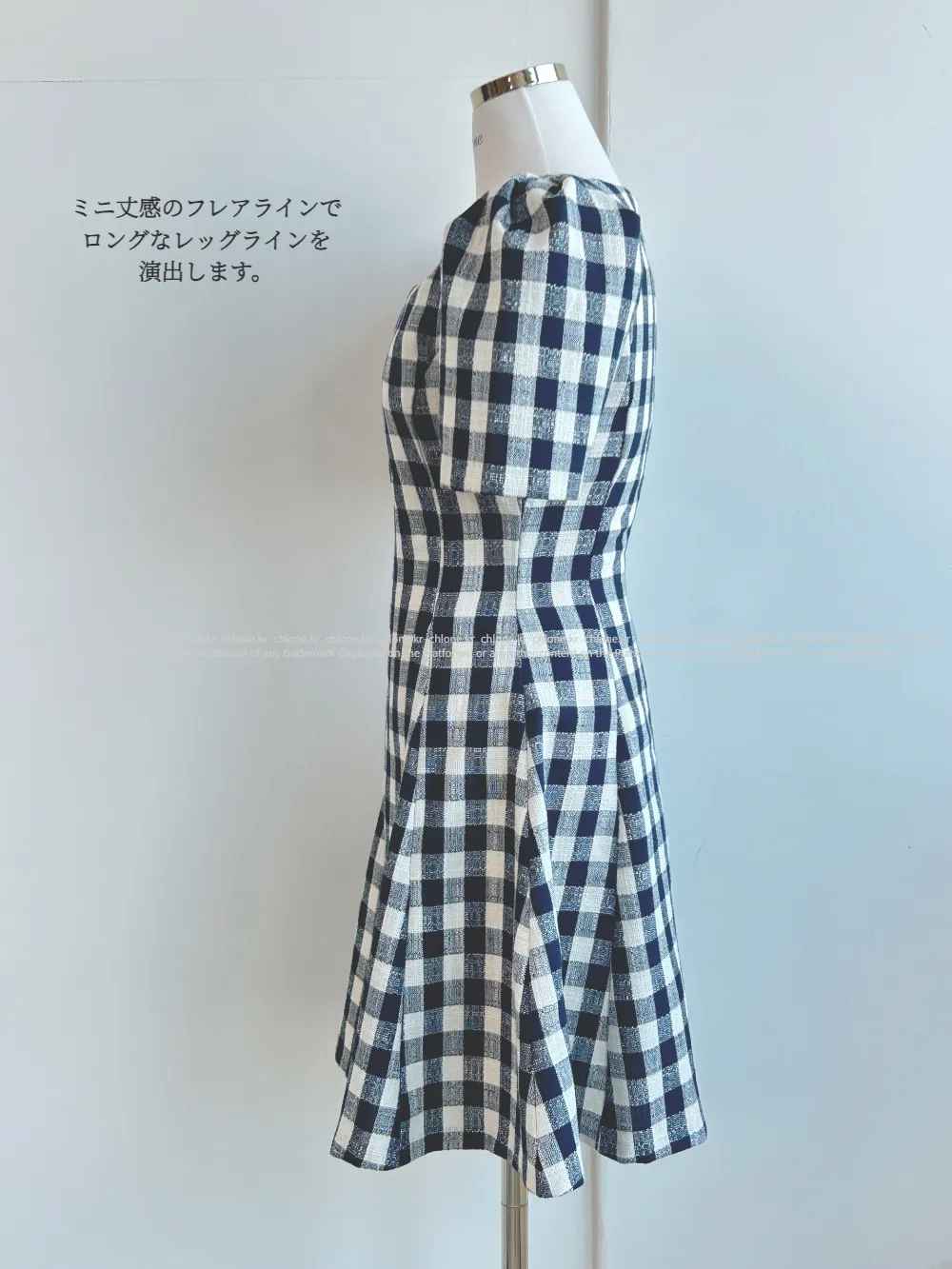 ドレス グレー 商品カラー画像-S5L2