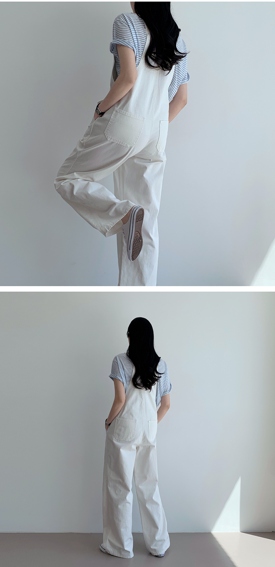 ワイドコットンサロペットパンツ | レディースファッション通販 - DHOLIC