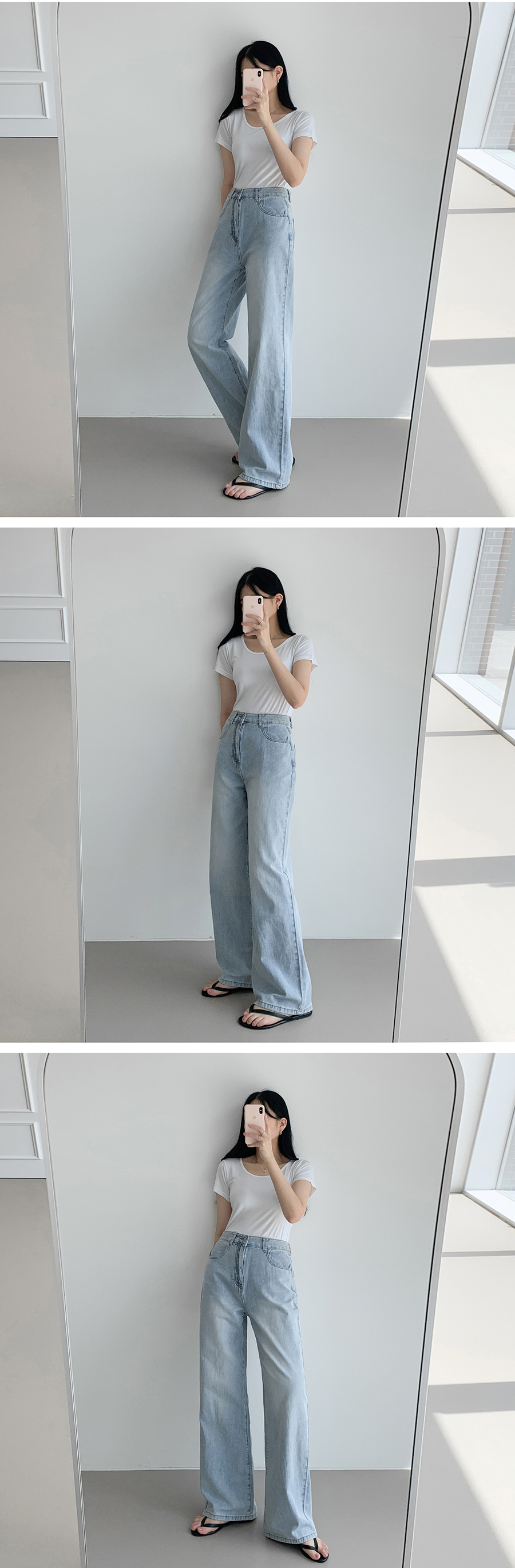 TWWデニム washed-blue XS/S long 新品