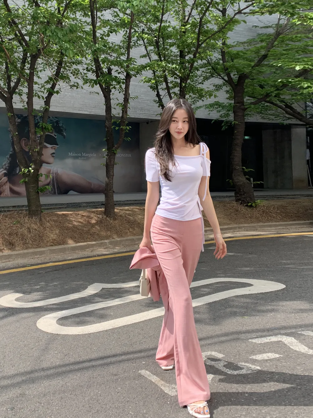 바지 모델 착용 이미지-S1L53