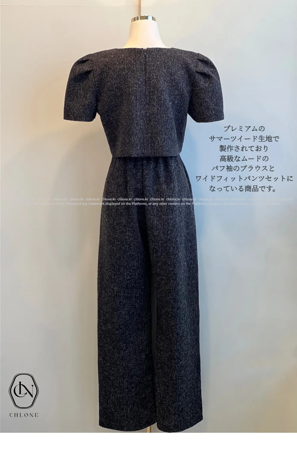 半袖Tシャツ チャコール 商品カラー画像-S3L14
