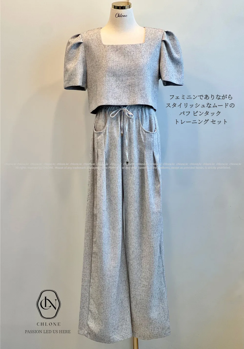 半袖Tシャツ クリーム 商品カラー画像-S3L1