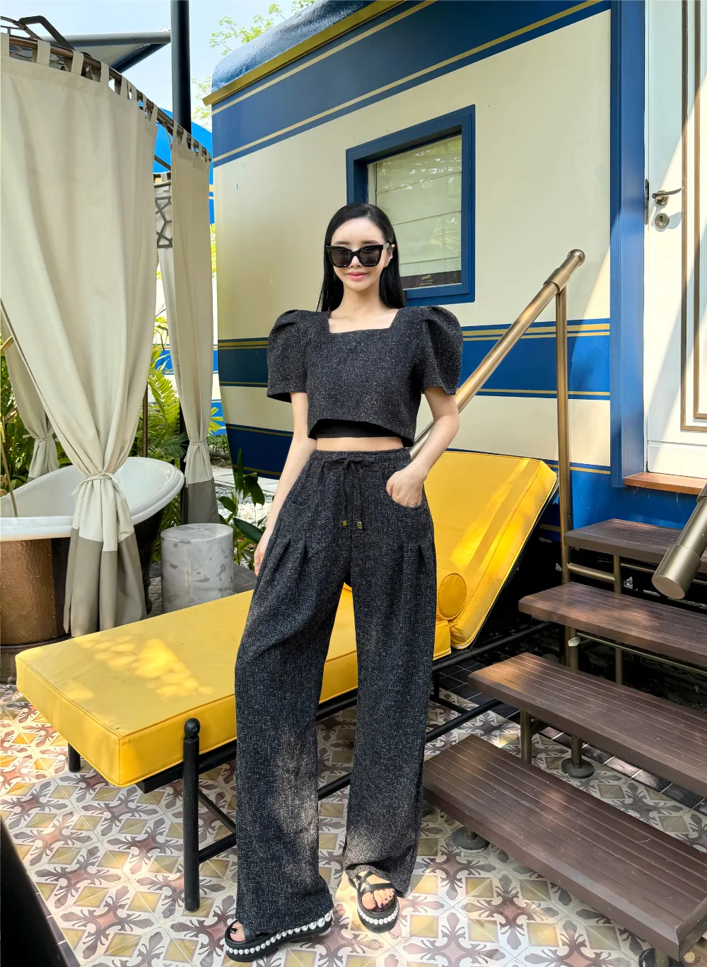 半袖Tシャツ モデル画像-S1L7