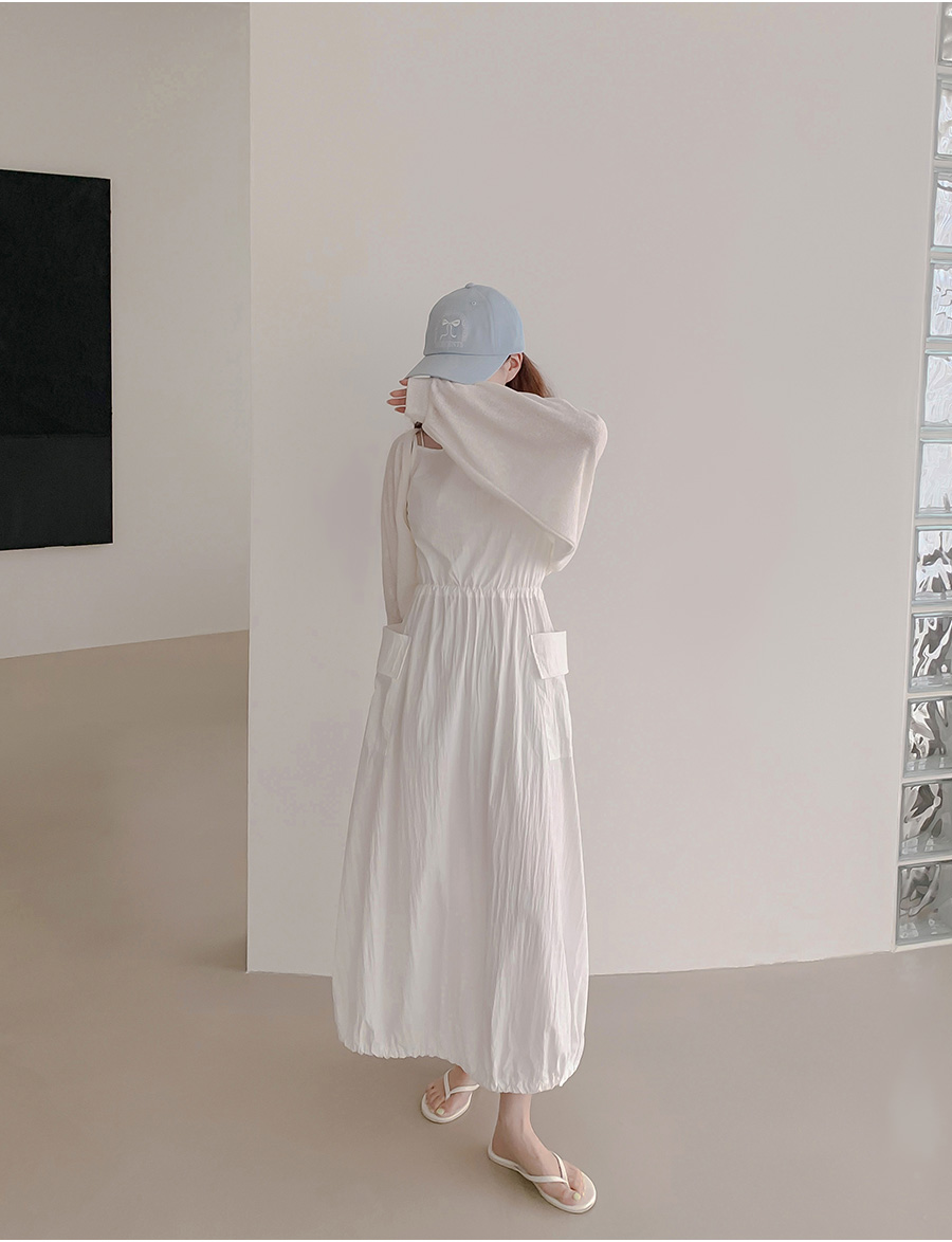 サイドポケットキャミワンピース | レディースファッション通販 - DHOLIC