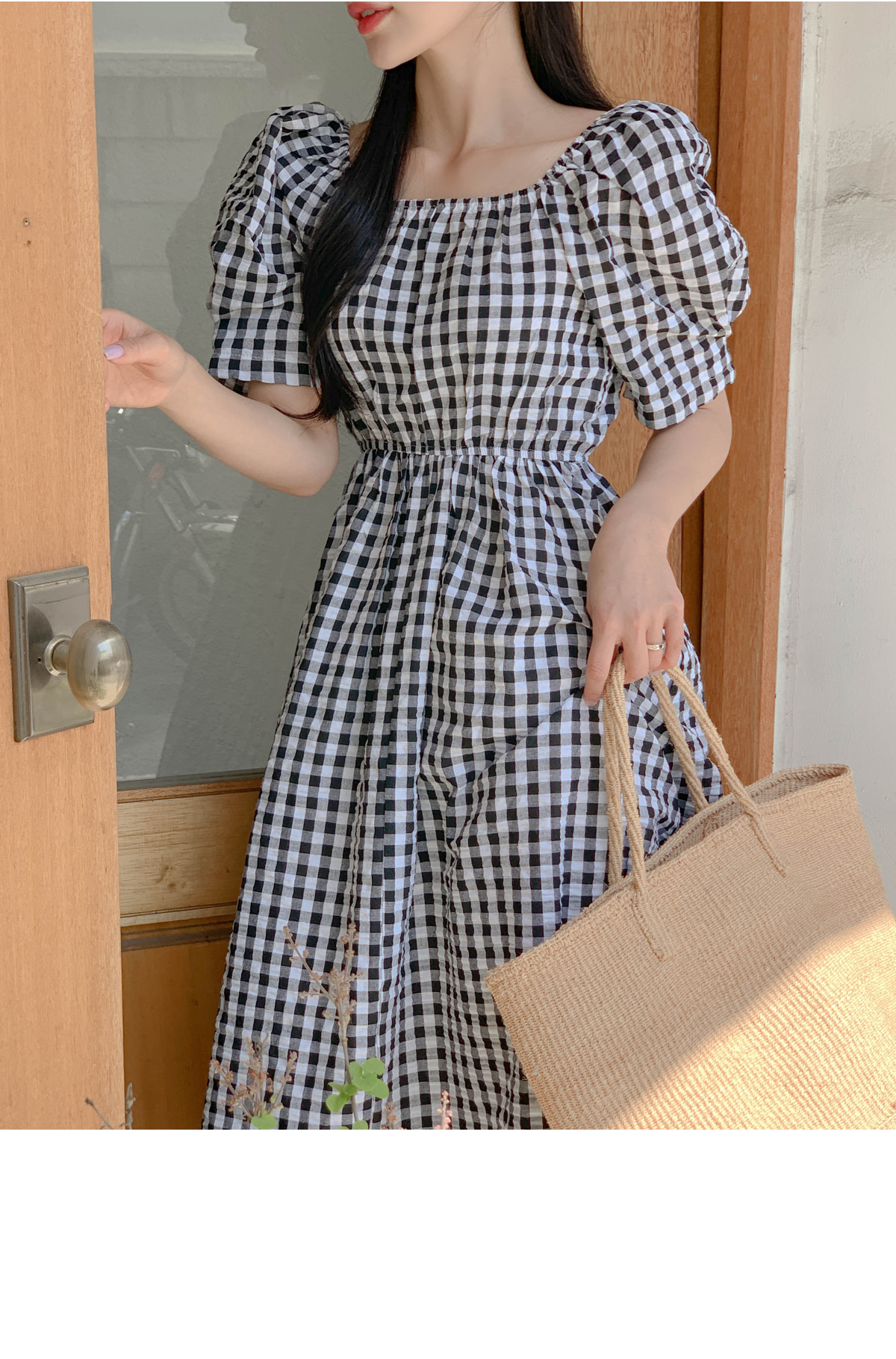 2WAYギンガムチェックロングワンピース | レディース 2WAYギンガムチェックロングワンピース | レディース