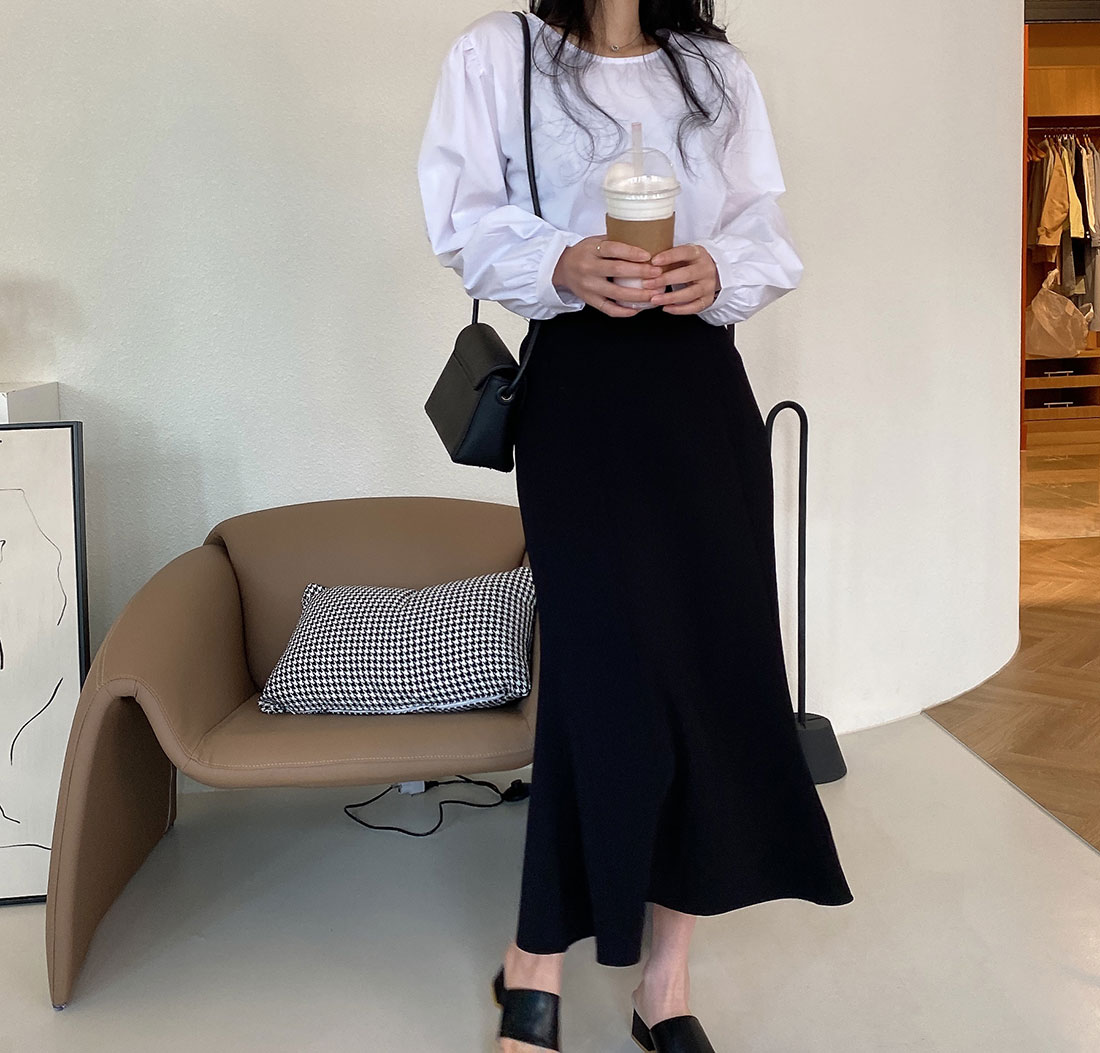 2TYPEバックスリットマーメイドスカート | レディースファッション通販