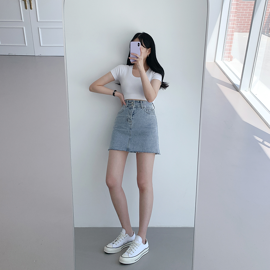 バタフライデニムスカパン【一部店舗限定】｜WEGO（ウィゴー