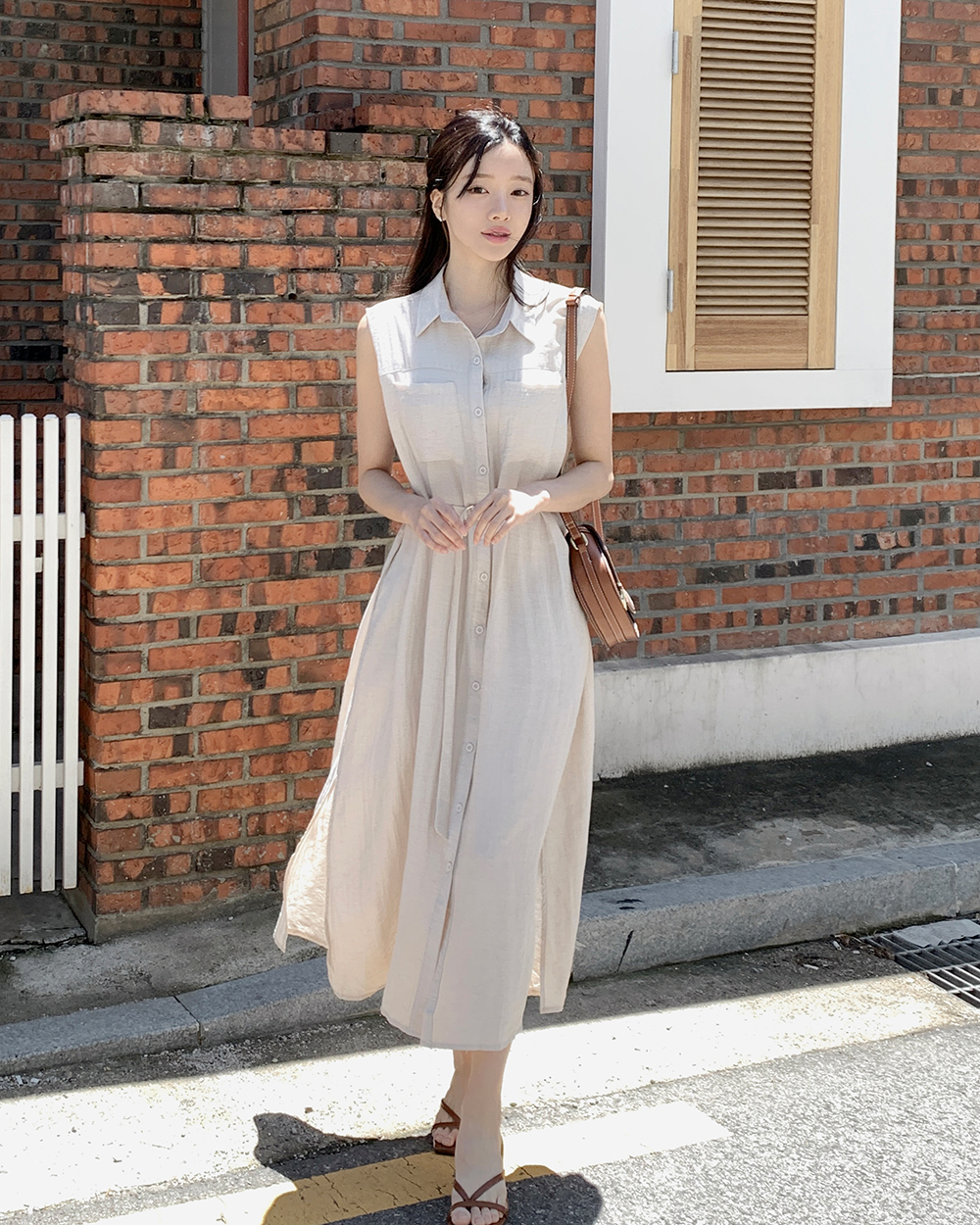 naco PARIS ロングシャツワンピース ワンピース