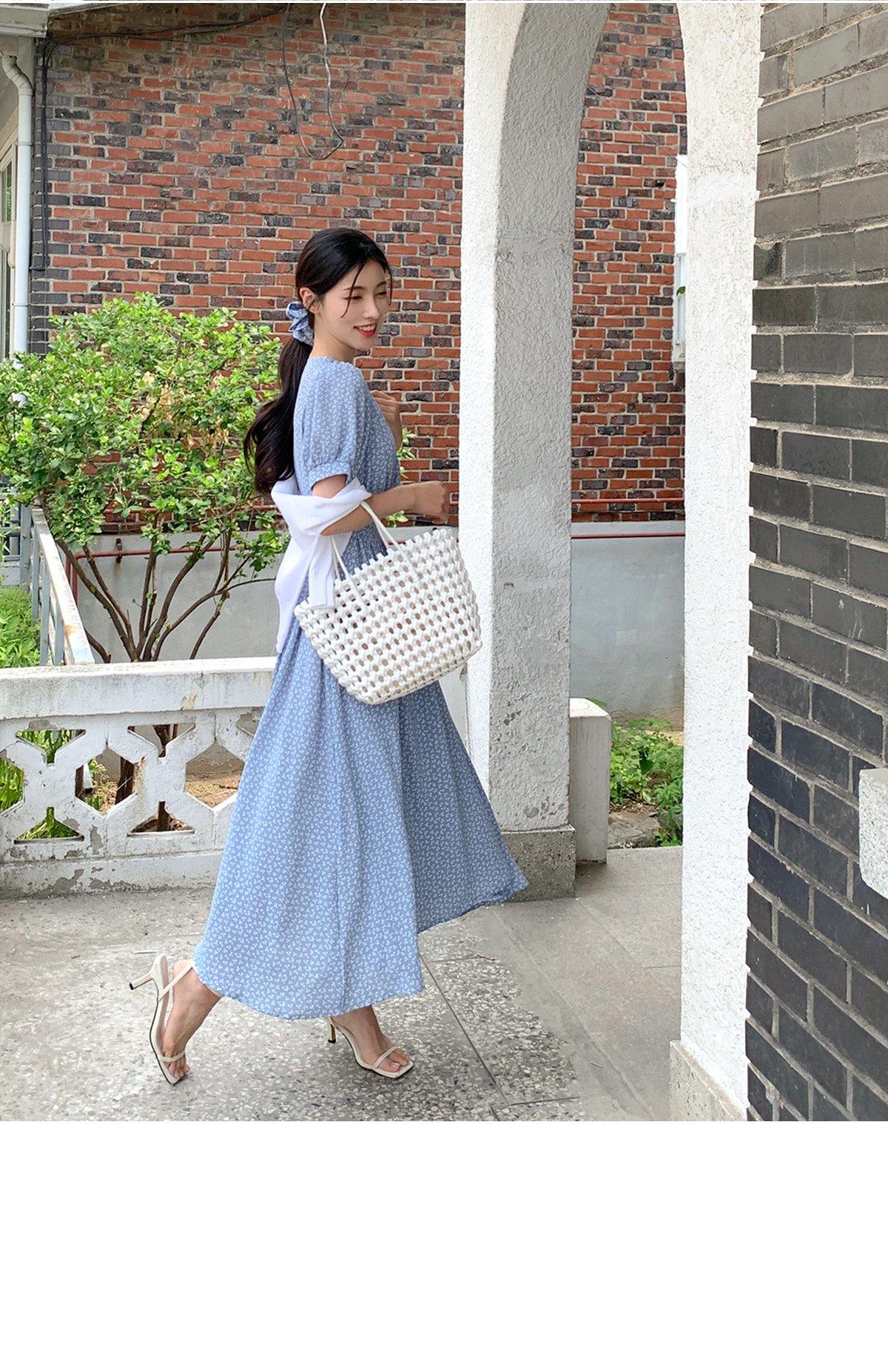 【8/26値下げ‼︎エステラケー】カシュクールフラワーワンピース 8/26値下げ‼︎エステラケー】カシュクールフラワーワンピース 8/26