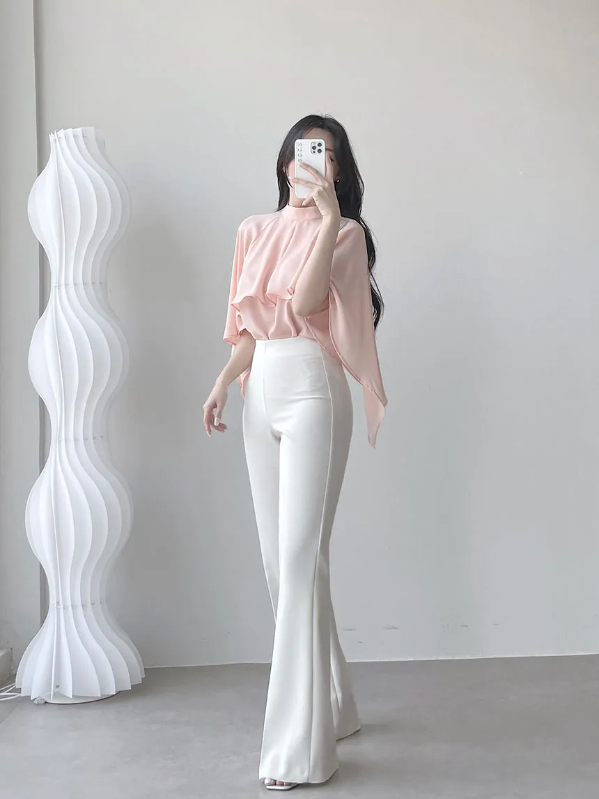 민소매 모델 착용 이미지-S1L34