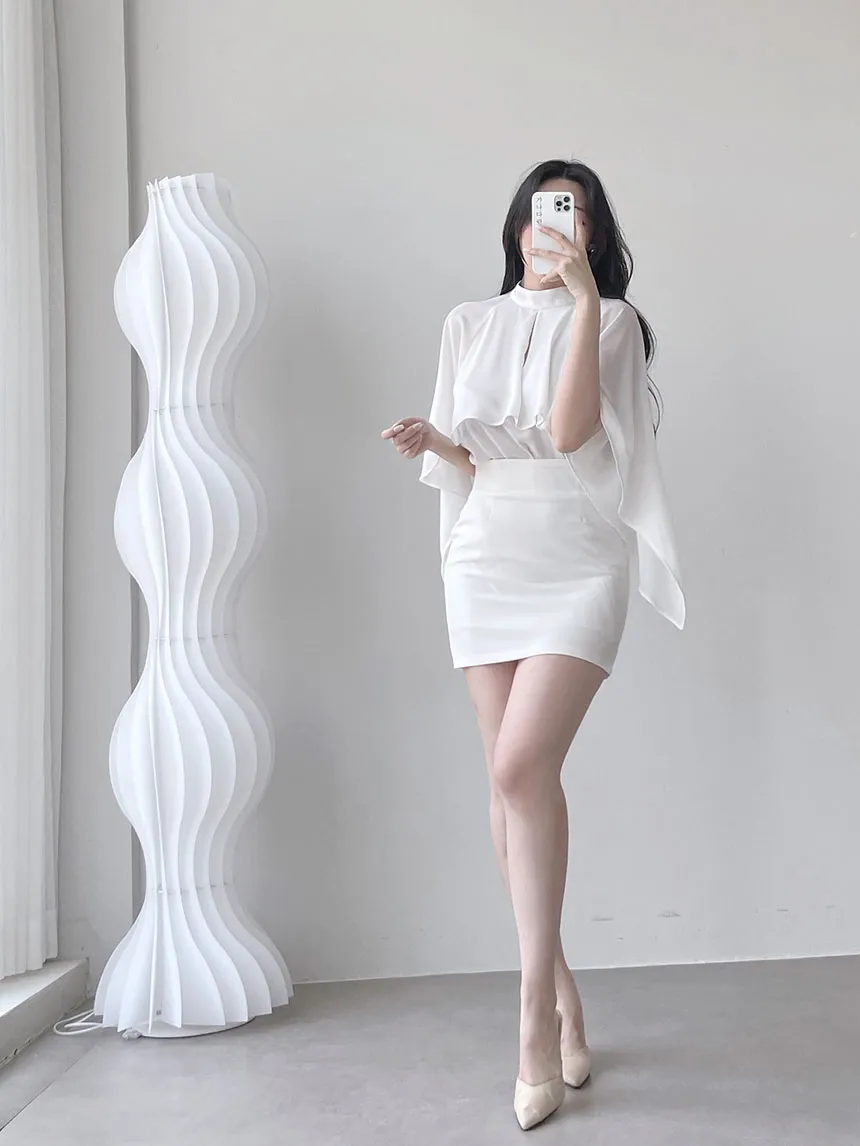 민소매 모델 착용 이미지-S1L17