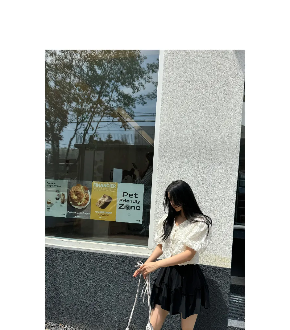 미니 스커트 모델 착용 이미지-S1L26