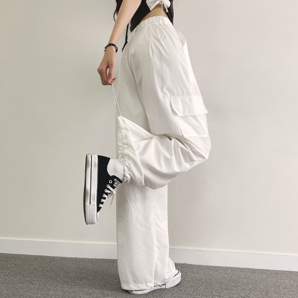2WAYストリングワイドカーゴパンツ | レディースファッション通販 - DHOLIC