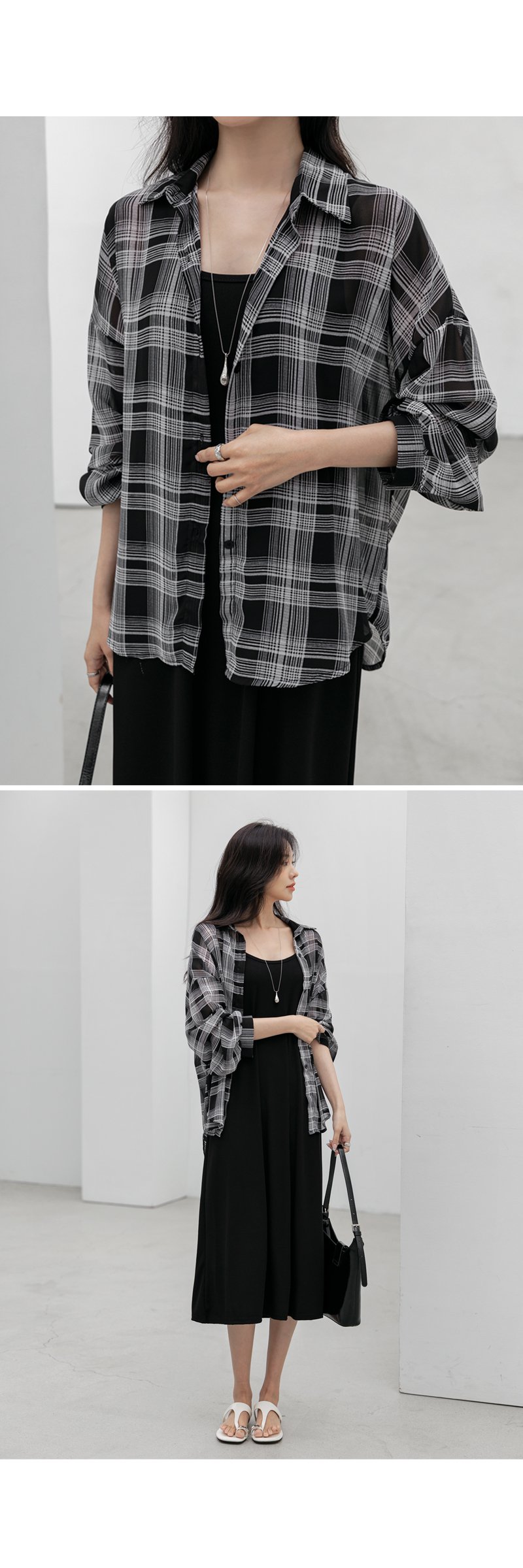 シャツセットチェックキャミop 42%OFF/返品不可】ポコポコチェック キャミワンピース＆半袖T