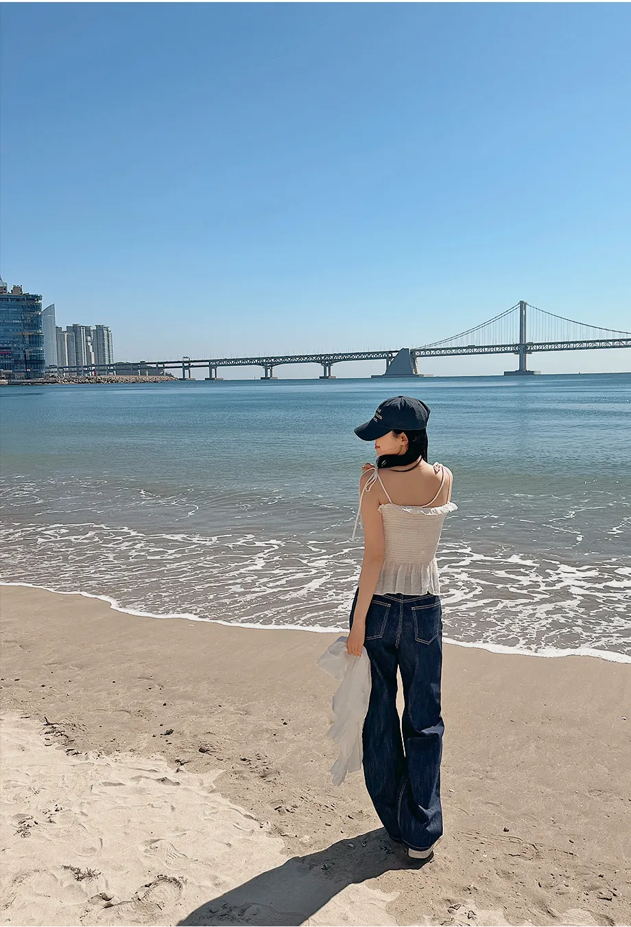 リリエンコ フリルスモックドキャミ&トップスセット