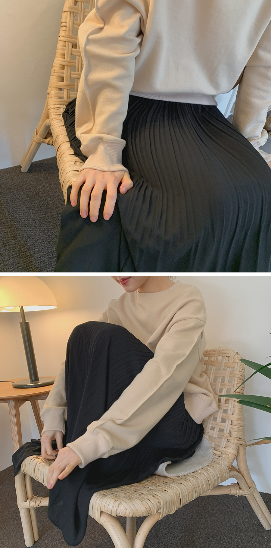 シフォンプリーツスカート | レディースファッション通販 - DHOLIC