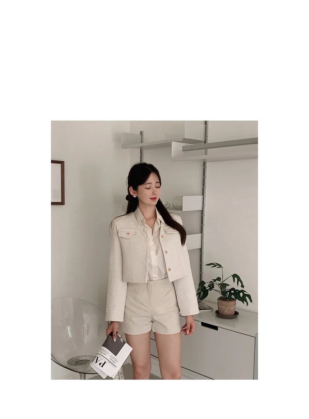 블레이저 모델 착용 이미지-S1L17