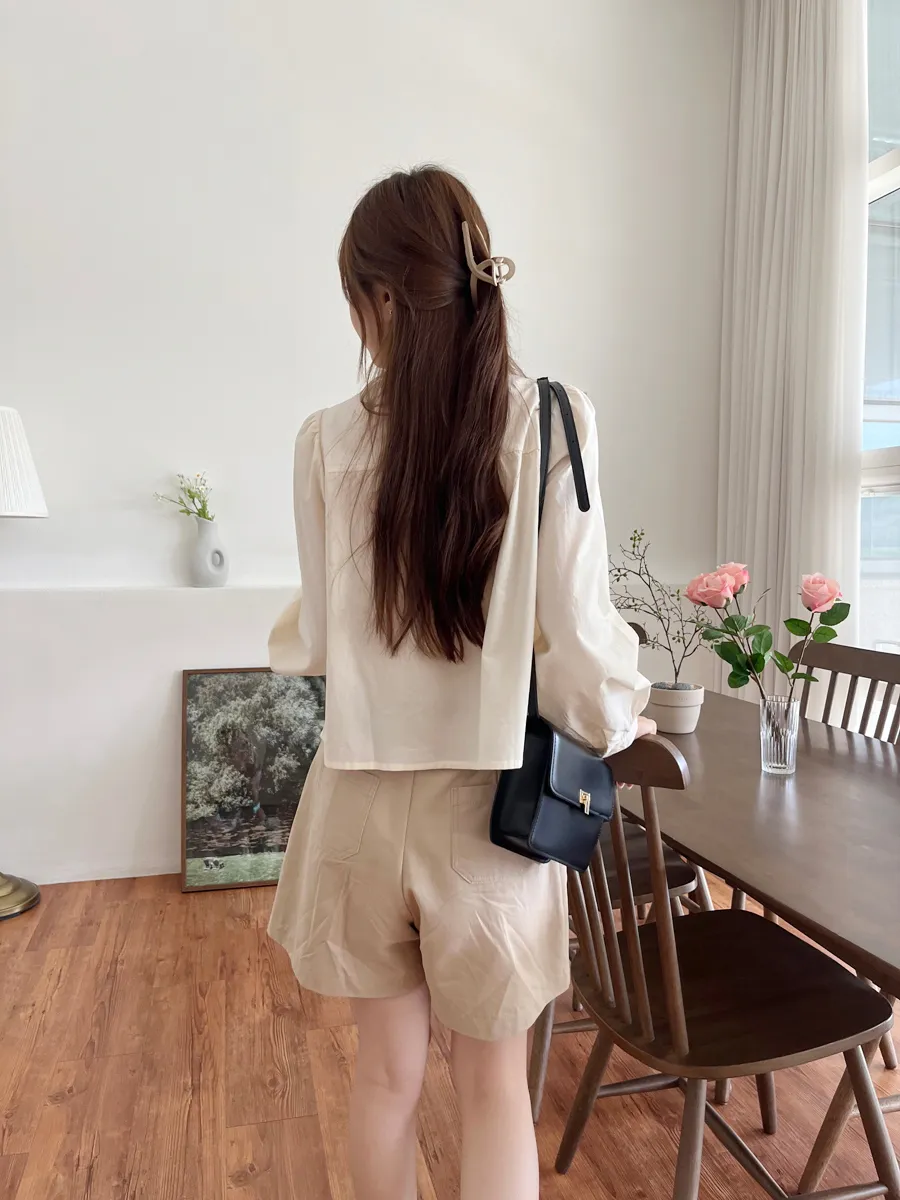 블라우스 모델 착용 이미지-S1L15