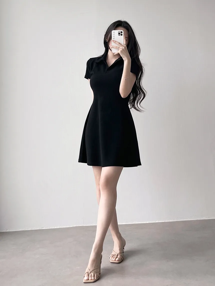 드레스 모델 착용 이미지-S1L25