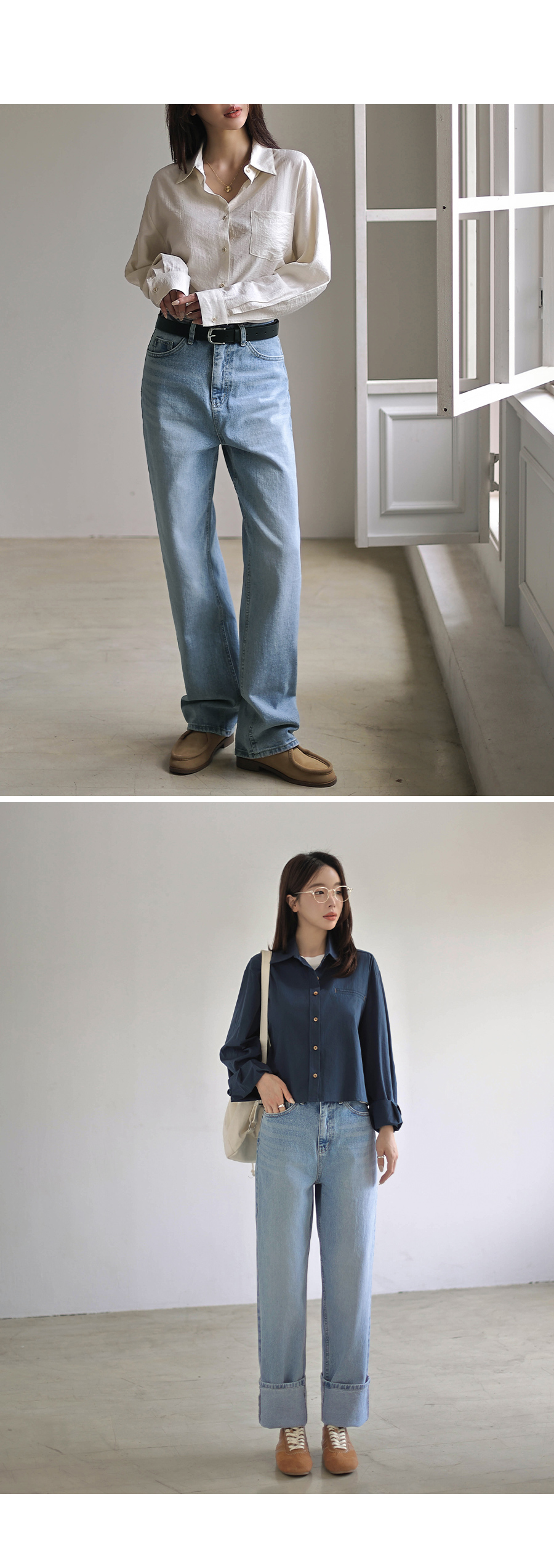 The North Face ストレートデニムパンツ ライトブルー ライトブルーストレートデニムパンツ | レディースファッション
