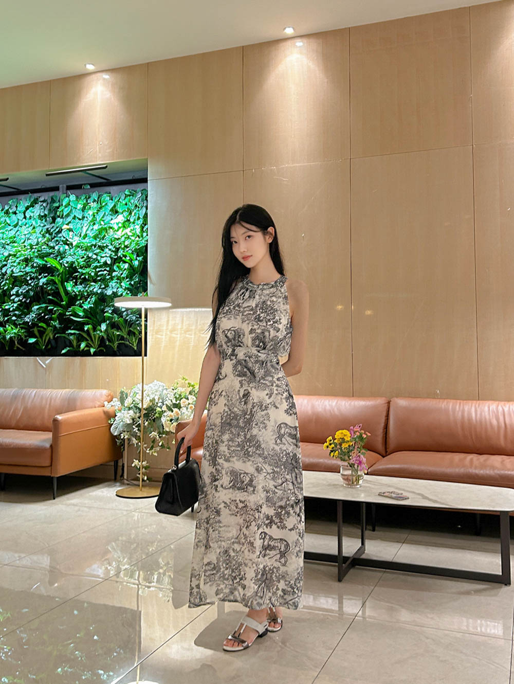 トワルドジュイホルターネックワンピース | レディース