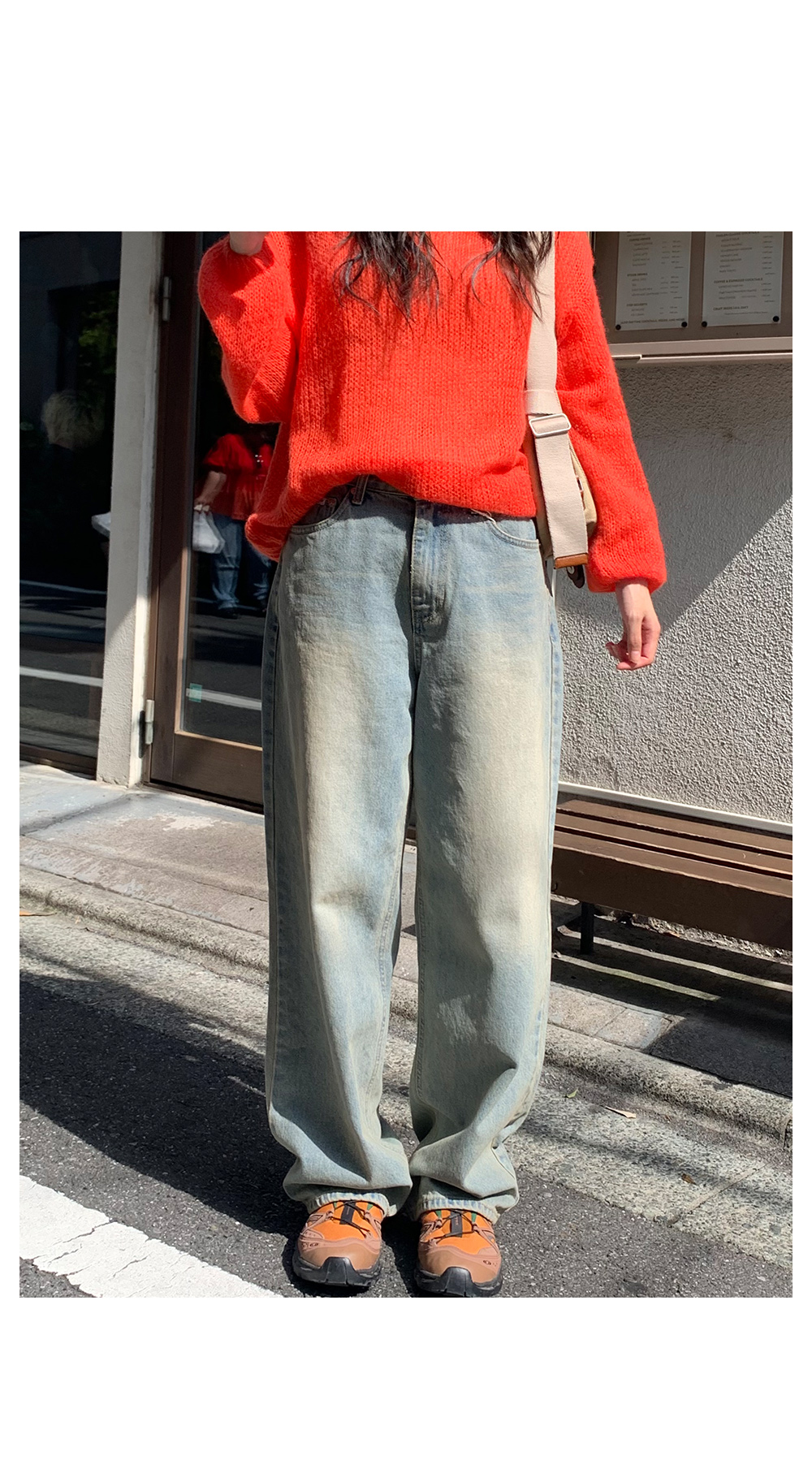 CITIZENS ライトブルー ワイドレッグデニム CITIZENS of HUMANITY ワイドレッグデニムライトブルー - メルカリ