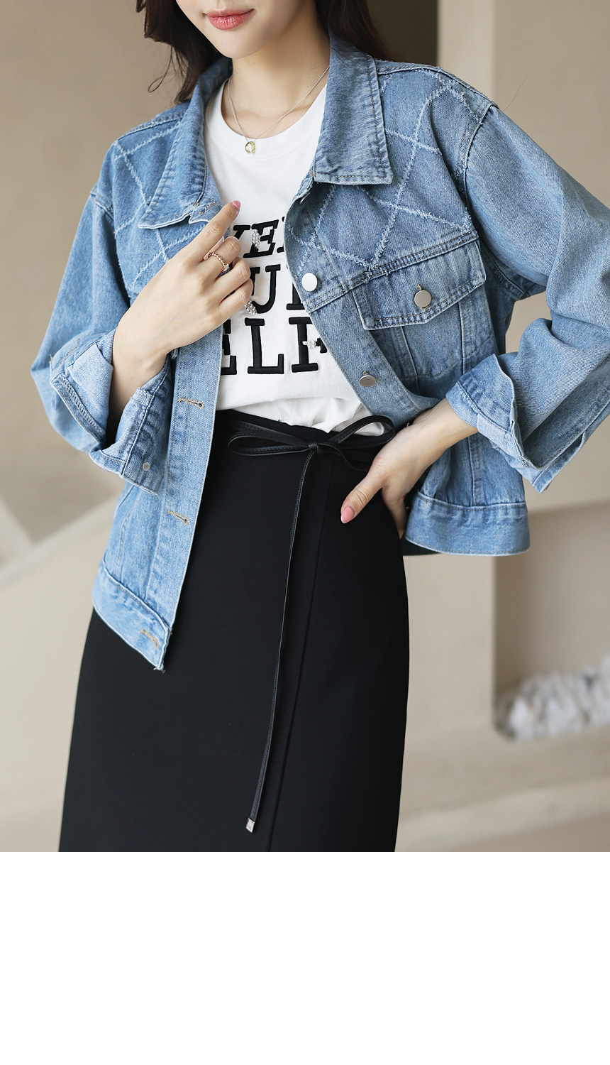 INTER FACTRY デニムスリーブジャケット　yumi. セール】Levi's/リーバイス MADE IN JAPAN TYPE II トラッカー