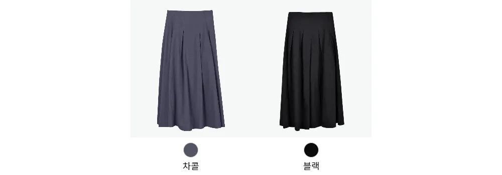 치마 차콜 색상 이미지-S1L20