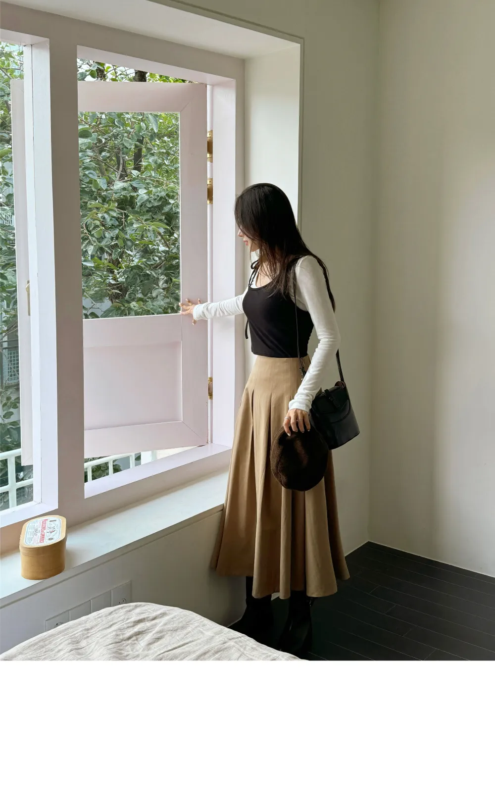 치마 모델 착용 이미지-S3L17