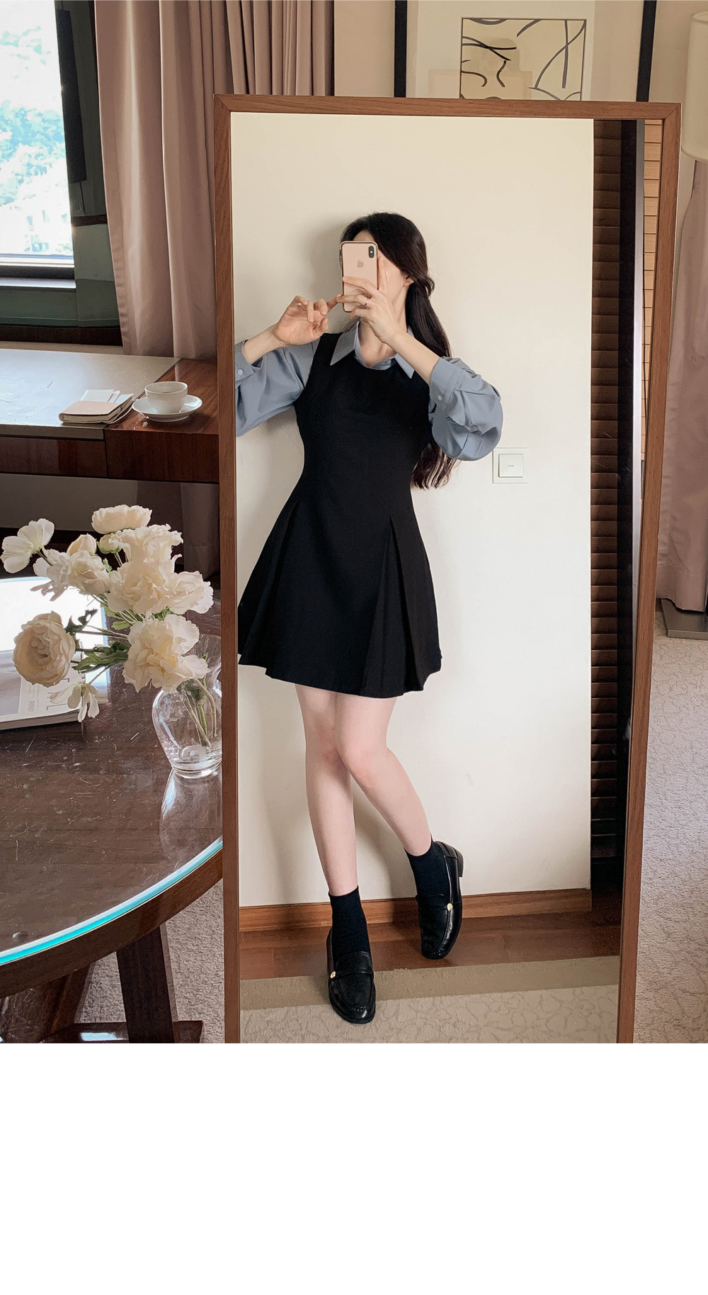 プリーツプリーズPLEATS PLEASE プリーツフレアノースリーブ