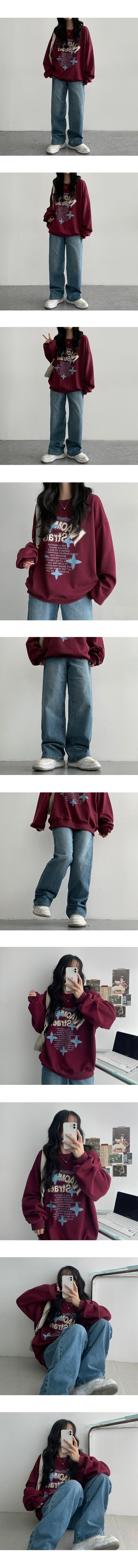 3TYPEビンテージウォッシュセミワイドデニムパンツ | レディース