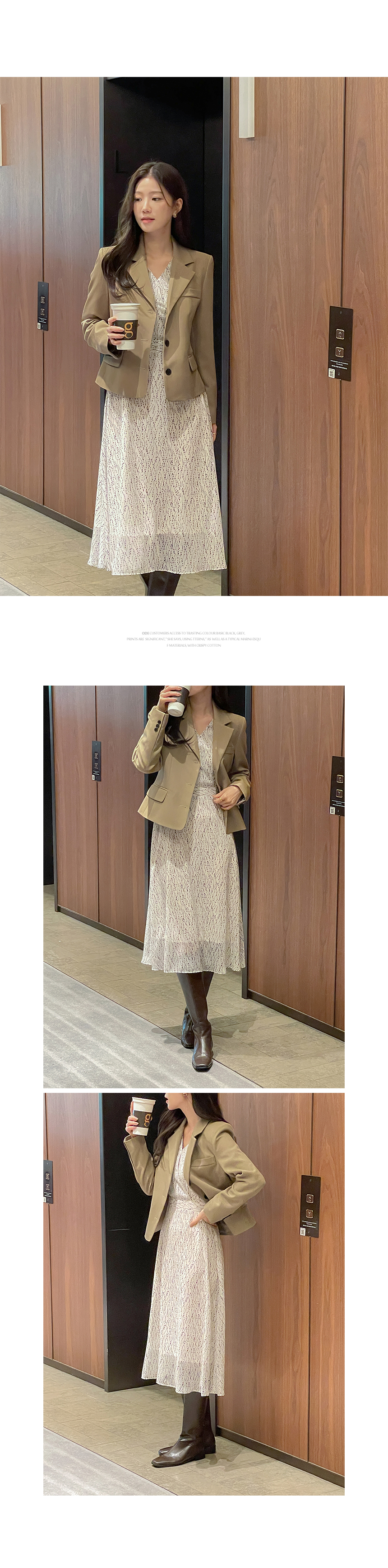 SUITROOM●フェミニンな感じパターンシフォンワンピース パターンシフォンワンピース | レディースファッション通販 - DHOLIC