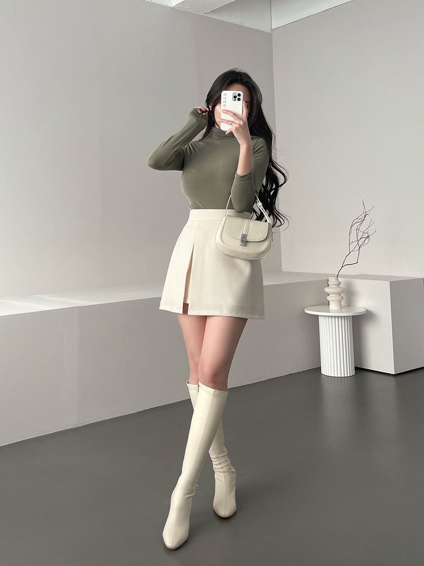 Nodress ミニスカート ハイウエストサイドスリットミニスカート | レディース