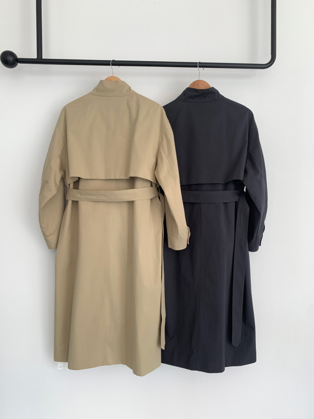 ベルト付ハイネックトレンチコート | レディースファッション通販 - DHOLIC
